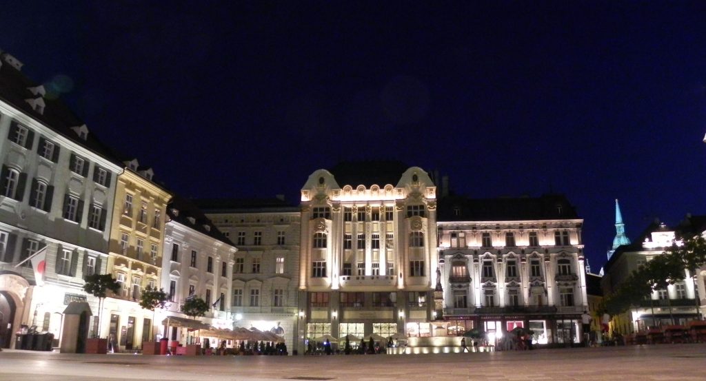 Bratislava by night