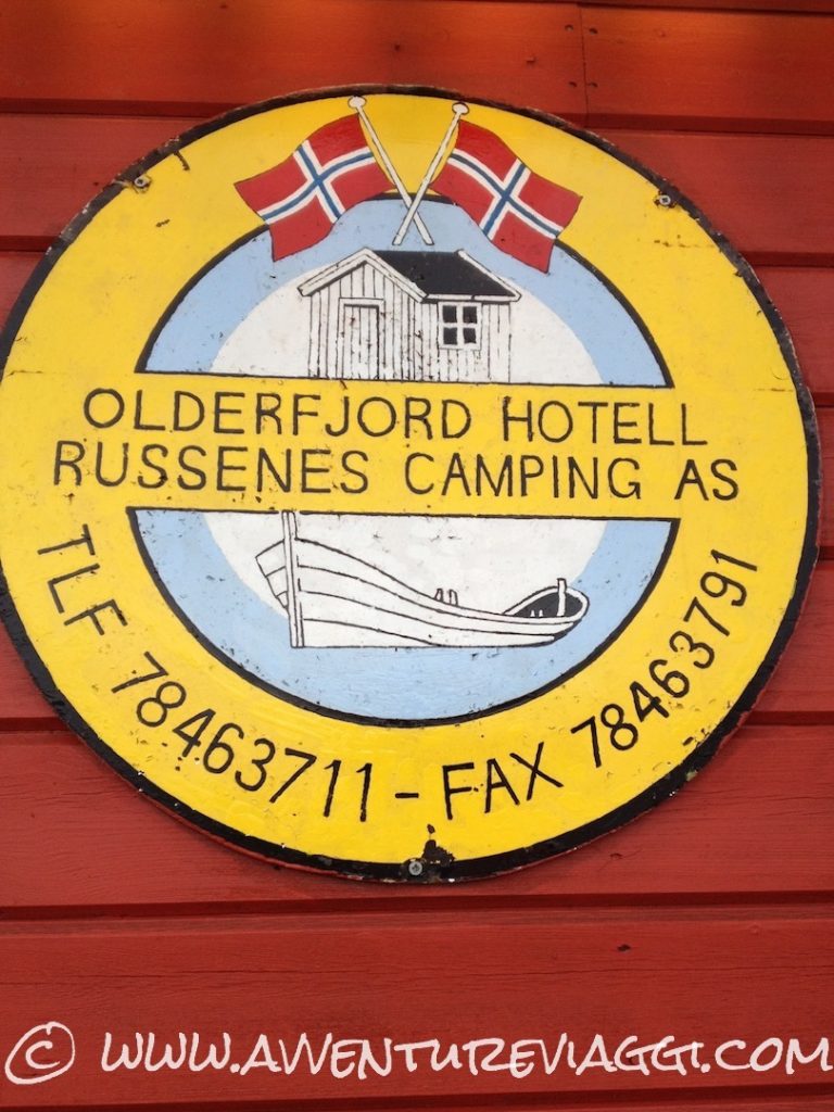 Olderfjord capo nord in moto