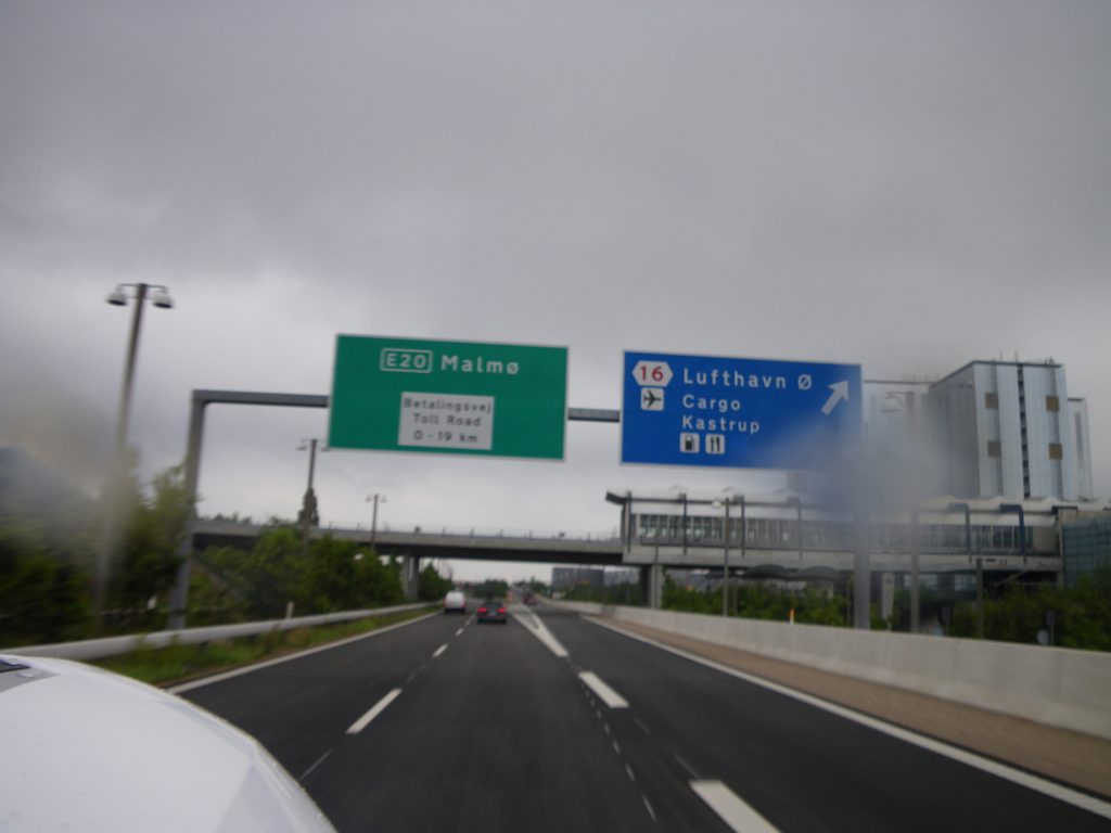 andiamo in Svezia e piove