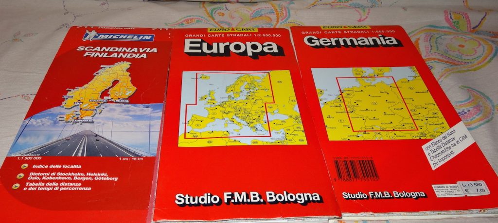 cartine per caponord in moto