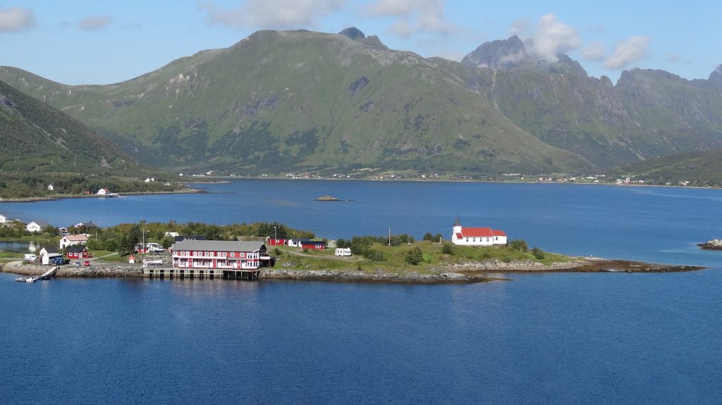 ecco dove abbiamo dorbito a Svolvaer