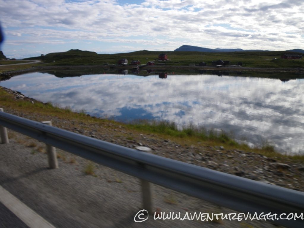 reflection cloud road