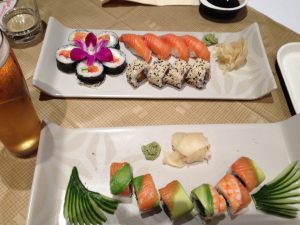 sushi dinner a kristiansund