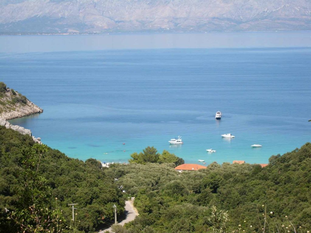 Spiaggia a Peljesac