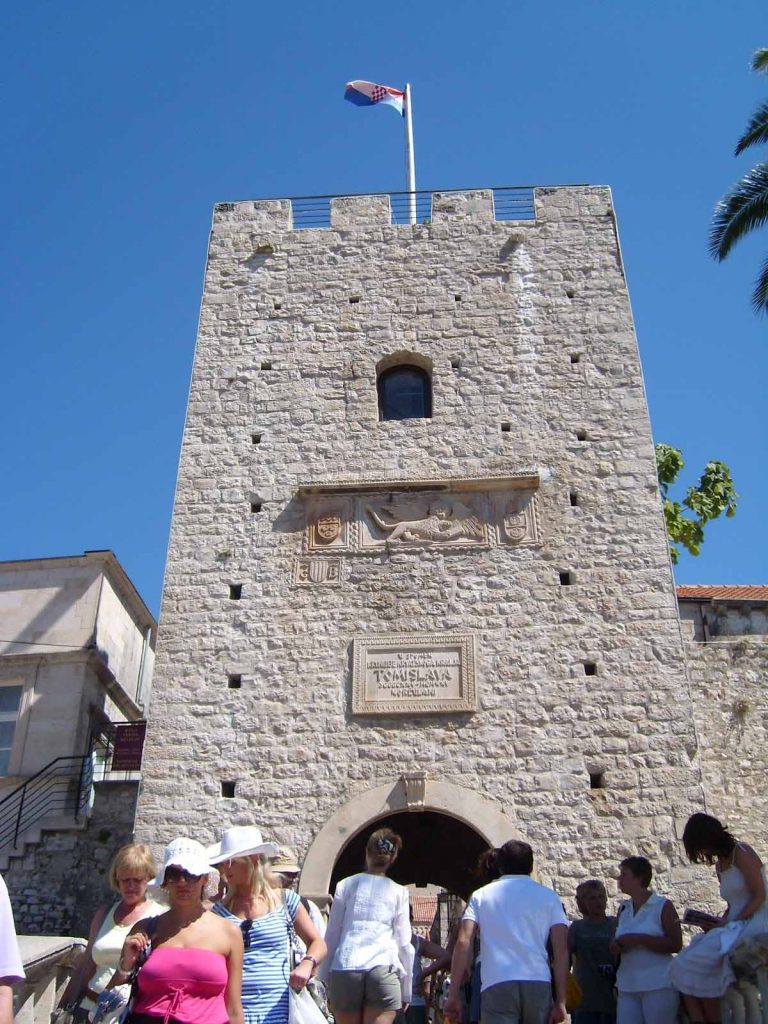 La torre di Korcula