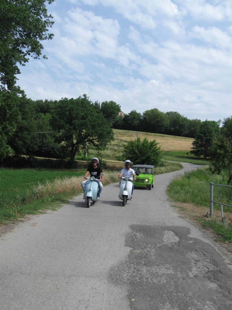 Vespa Tour della Val d'orcia 2