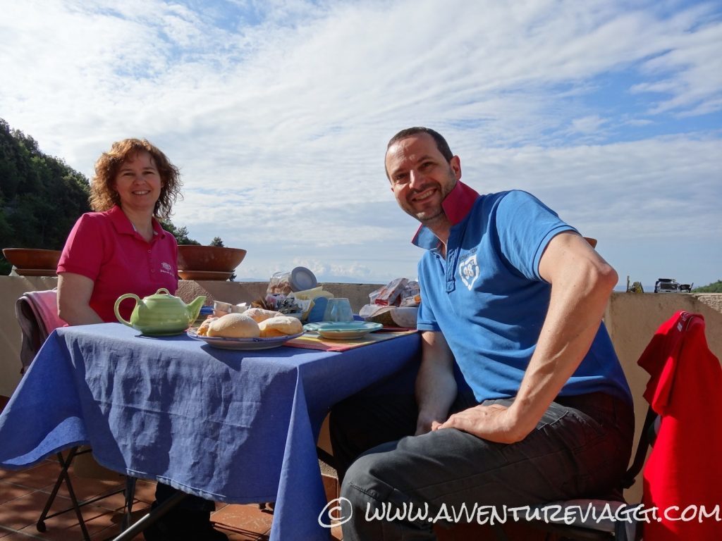 Costiera colazione sulle terrazze di Cristina