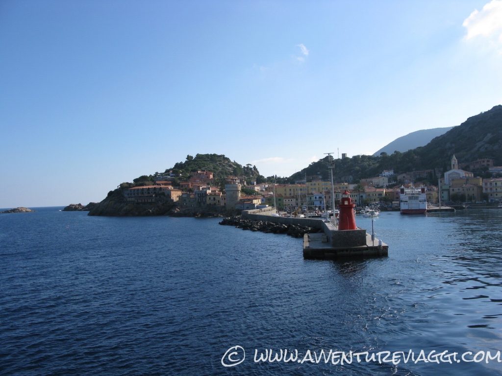 primo impatto all'isola del Giglio