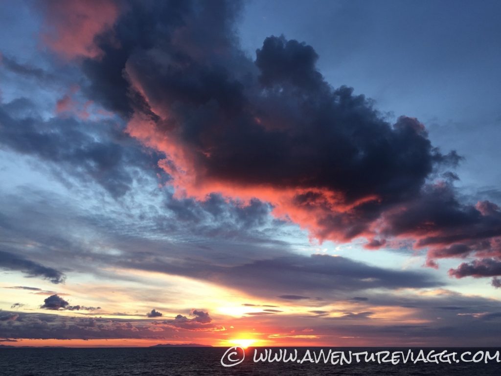 tramonto isola d'Elba